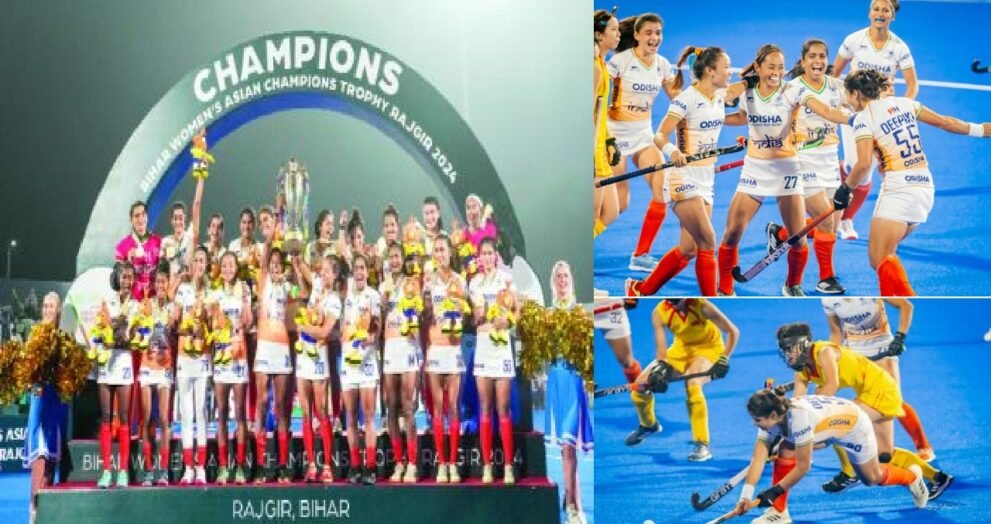 indian womens hockey beat china