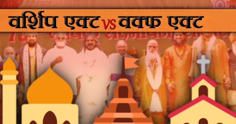 Place of Worship Act 1991 vs Waqf Board Act 1995