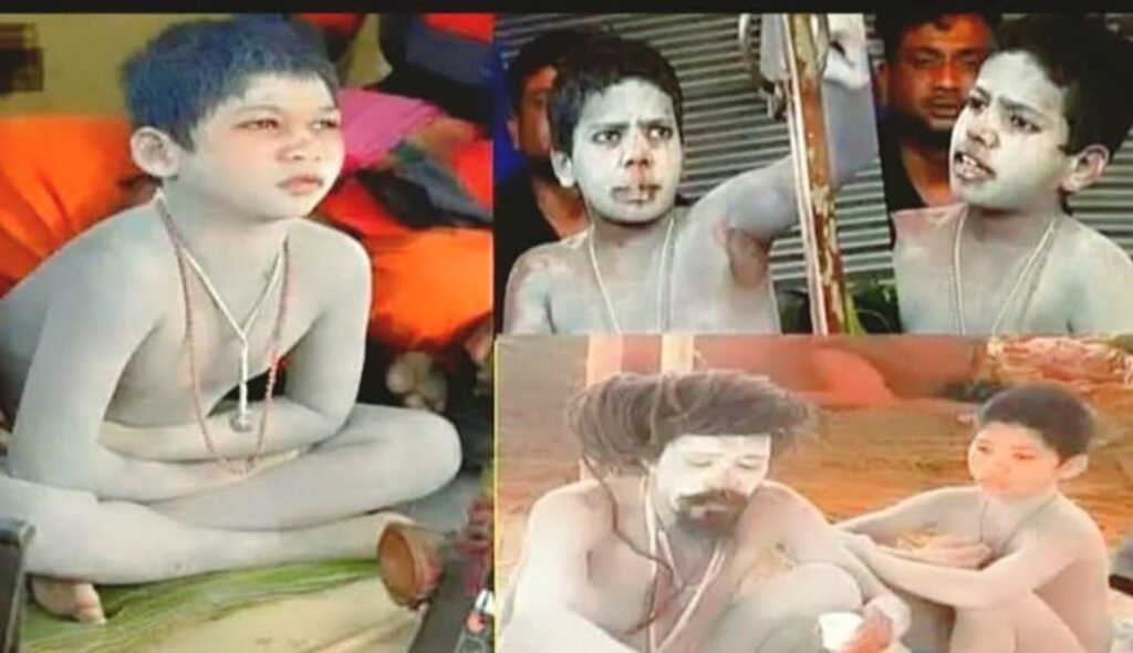 Child NAga Sadhu. Dayitva Media
